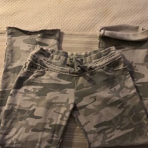 Camouflage sweatpants